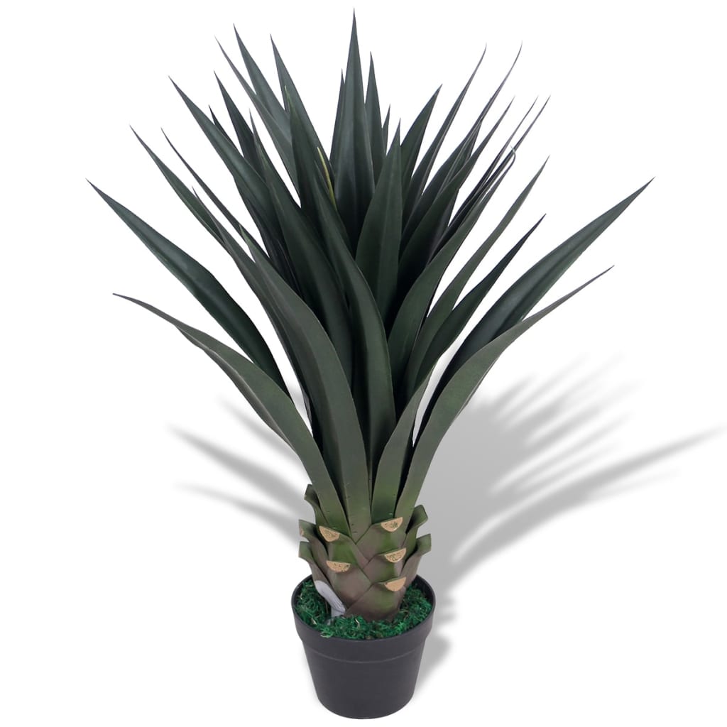 Kunst yucca plant met pot 85 cm groen is nu te koop bij PeponiXL, paradijselijk wonen!