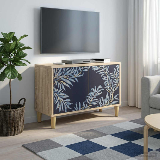 Tv-meubel DOKKUM 69 x 33 x 50 cm Sonoma Bewerkt hout is nu te koop bij PeponiXL, paradijselijk wonen!
