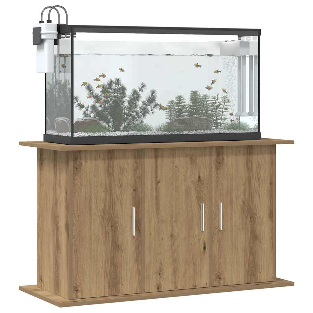 Aquariumstandaard Artisan Eikenhout 101x41x58 cm Bewerkt Hout is nu te koop bij PeponiXL, paradijselijk wonen!