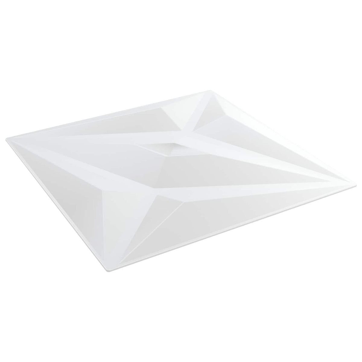 Wandpanelen Ster 12 pcs Wit ster 50 x 50 cm XPS Schuim is nu te koop bij PeponiXL, paradijselijk wonen!