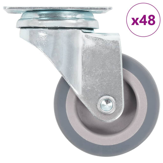 48 st Zwenkwielen 50 mm is nu te koop bij PeponiXL, paradijselijk wonen!
