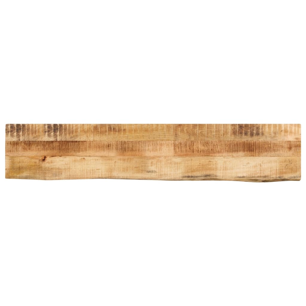 Tafelblad met natuurlijke rand 160x30x2,5 cm massief mangohout is nu te koop bij PeponiXL, paradijselijk wonen!