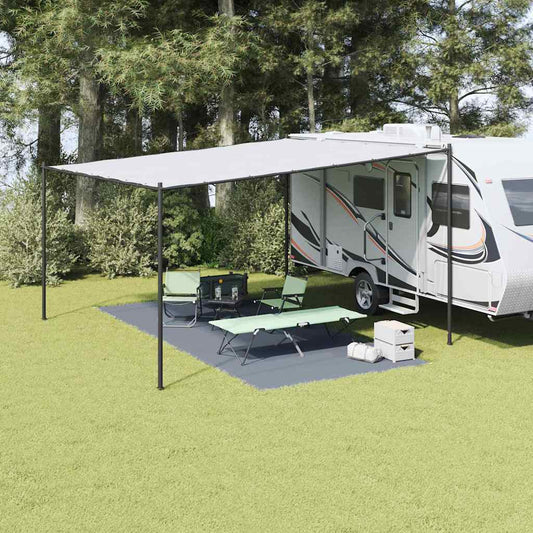 Tenttapijt Blauw en Grijs 550 x 250 cm Polyetheen is nu te koop bij PeponiXL, paradijselijk wonen!