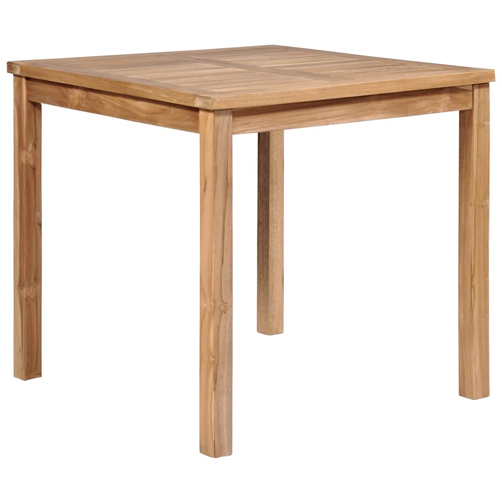Tuintafel 80x80x77 cm massief teakhout is nu te koop bij PeponiXL, paradijselijk wonen!