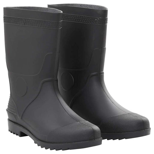 Regenlaarzen maat 45 PVC zwart is nu te koop bij PeponiXL, paradijselijk wonen!