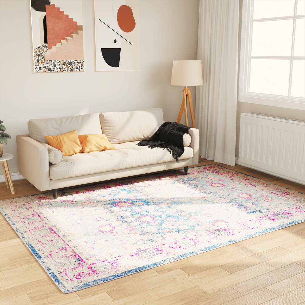 Vloerkleed wasbaar 160x230 cm meerkleurig is nu te koop bij PeponiXL, paradijselijk wonen!
