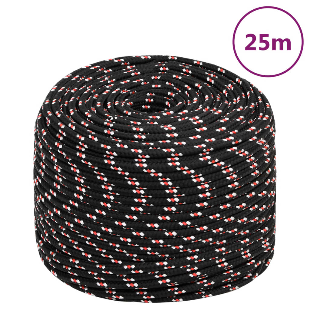 Boot touw 8 mm 25 m polypropyleen zwart is nu te koop bij PeponiXL, paradijselijk wonen!