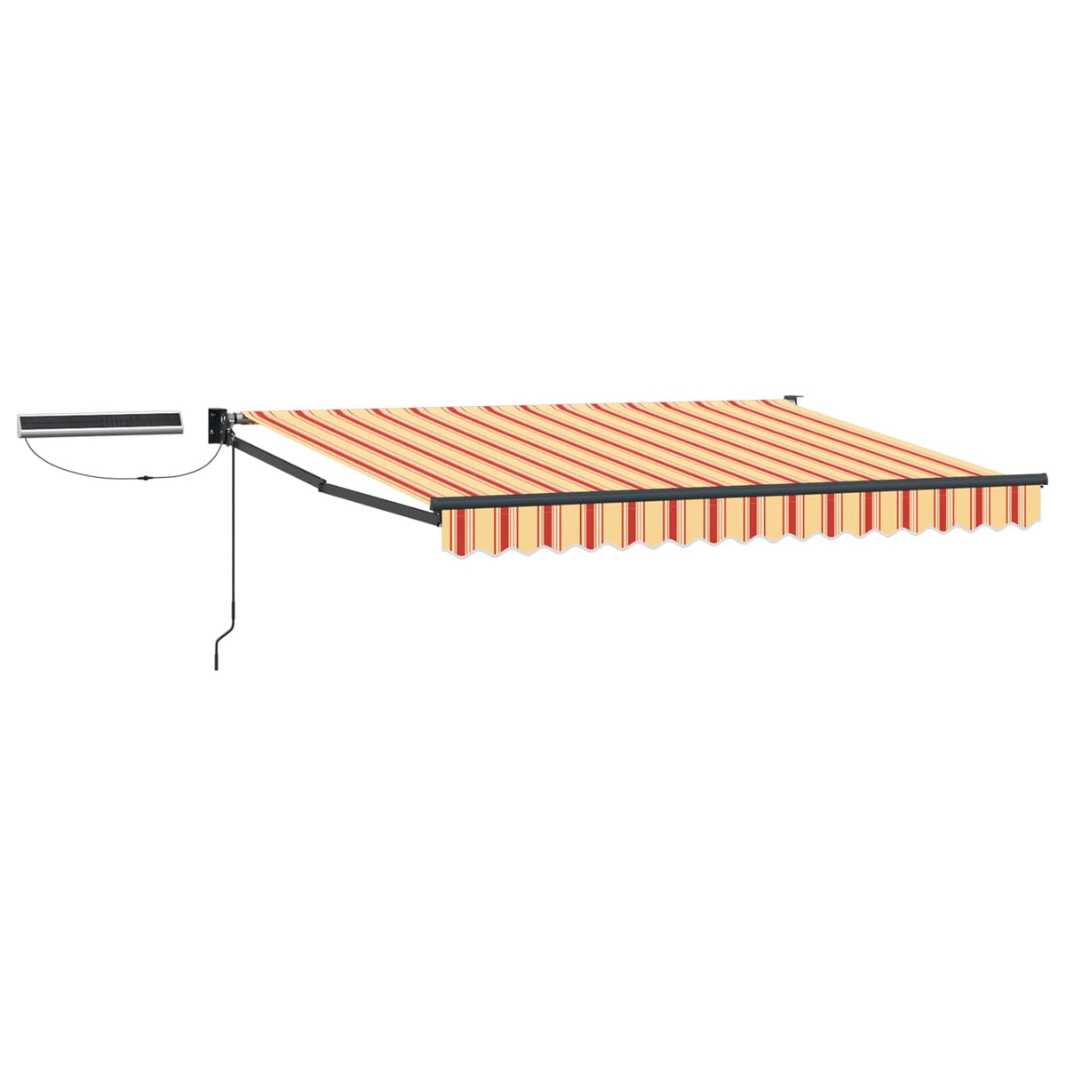 Elektrisch Uittrekbaar Zonnescherm Multikleur 3,5 x 2,5 m is nu te koop bij PeponiXL, paradijselijk wonen!