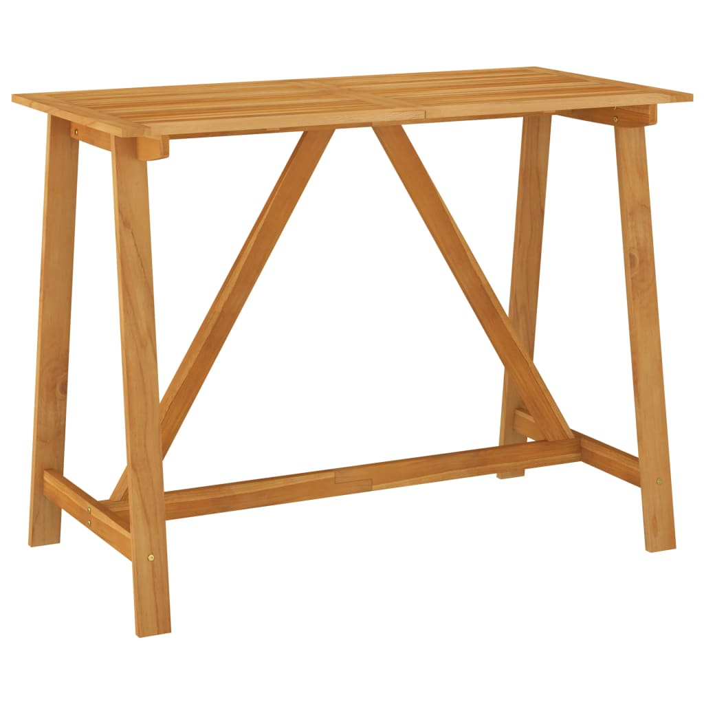 Tuinbartafel 140x70x104 cm massief acaciahout is nu te koop bij PeponiXL, paradijselijk wonen!