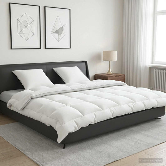 Dekbed en Kussen Set 3 st 200 x 200 cm 4 seizoenen 300 GSM Wol is nu te koop bij PeponiXL, paradijselijk wonen!