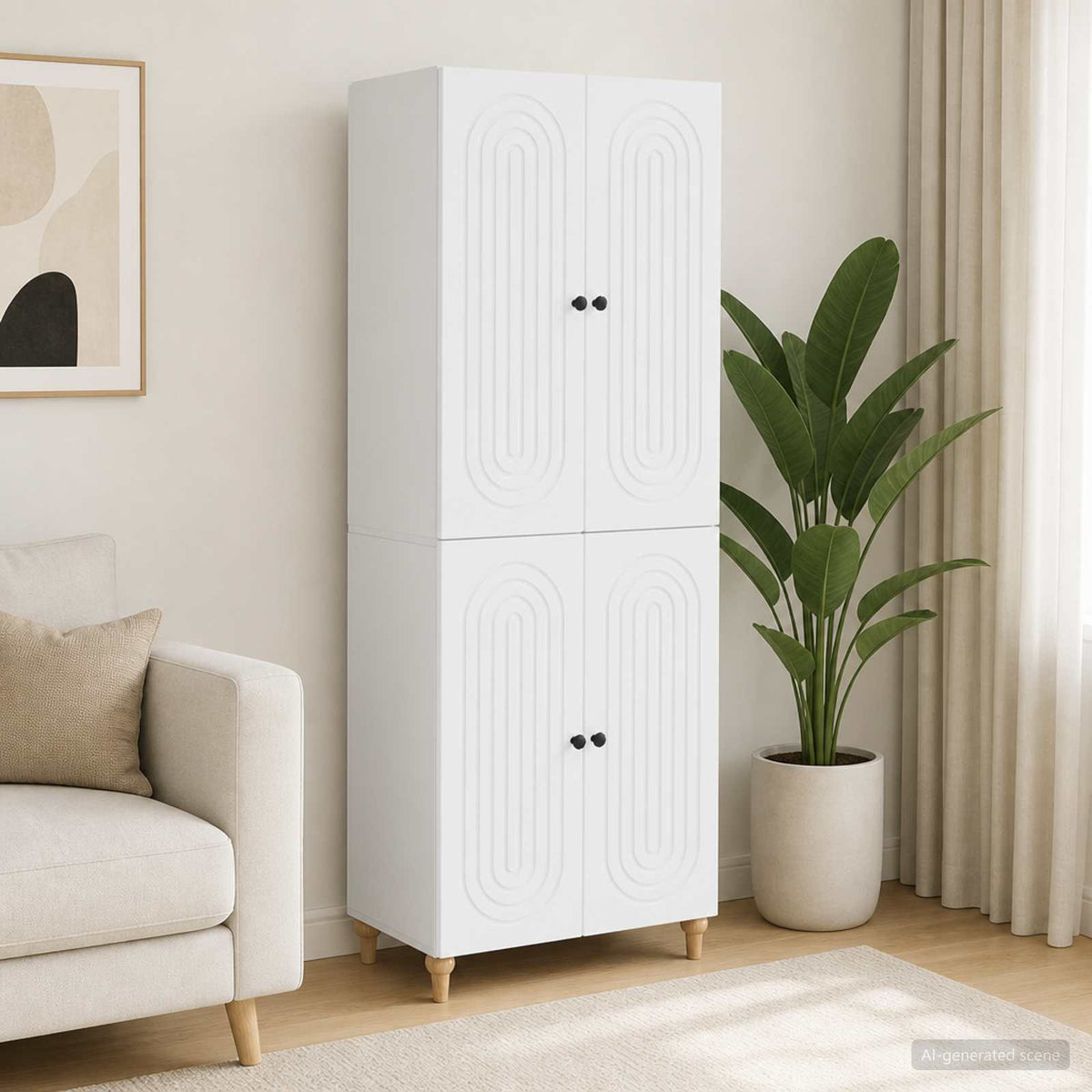 Kastenset 2 pcs 66 x 34,5 x 90 cm Bewerkt hout is nu te koop bij PeponiXL, paradijselijk wonen!