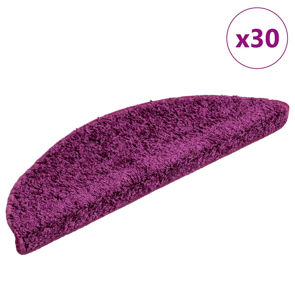 Trapmatten 30 st 56x17x3 cm Violet Halfrond is nu te koop bij PeponiXL, paradijselijk wonen!