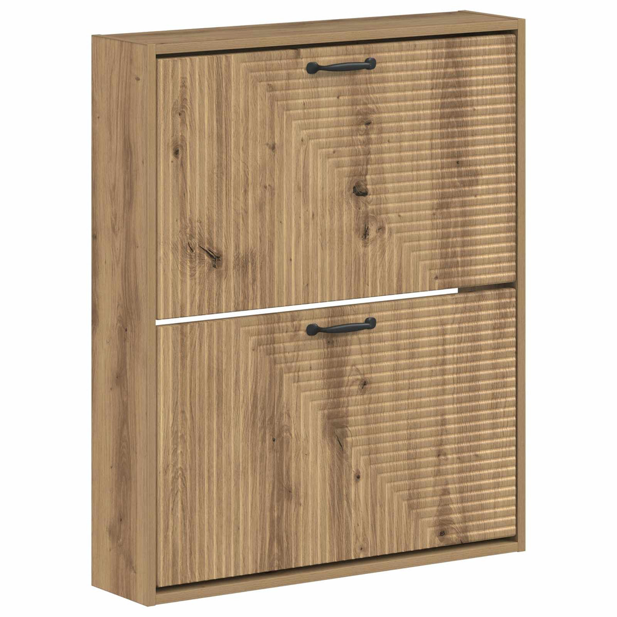 Wandgemonteerde Schoenkast HAARLEM 71 x 17 x 86 cm Bewerkt hout is nu te koop bij PeponiXL, paradijselijk wonen!