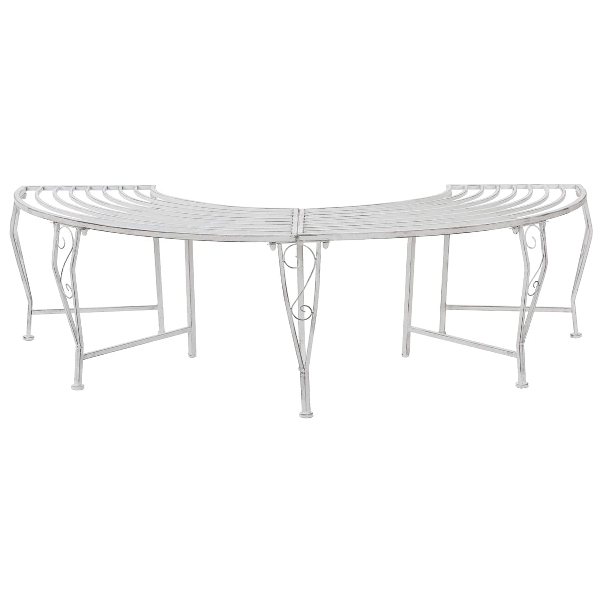 Boom bank 4-Aantal zitplaatsen 160 x 80 x 44 cm Staal is nu te koop bij PeponiXL, paradijselijk wonen!