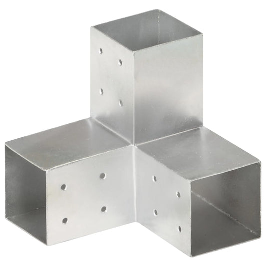 Paalverbinding Y-vorm 81x81 mm gegalvaniseerd metaal is nu te koop bij PeponiXL, paradijselijk wonen!