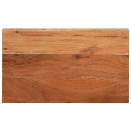 Tafelblad rechthoekig 50x30x3,8 cm massief acaciahout is nu te koop bij PeponiXL, paradijselijk wonen!