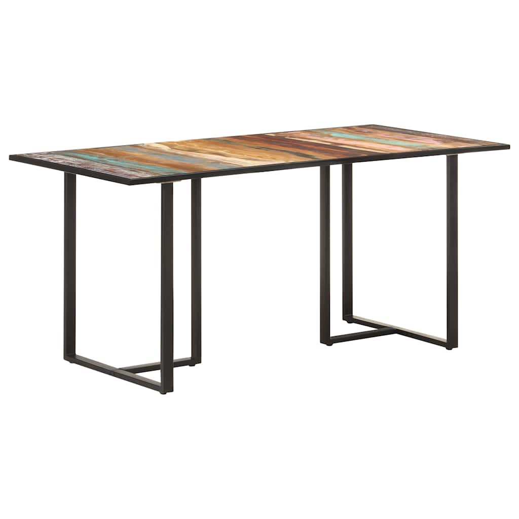 Eettafel 160 cm massief gerecycled hout is nu te koop bij PeponiXL, paradijselijk wonen!
