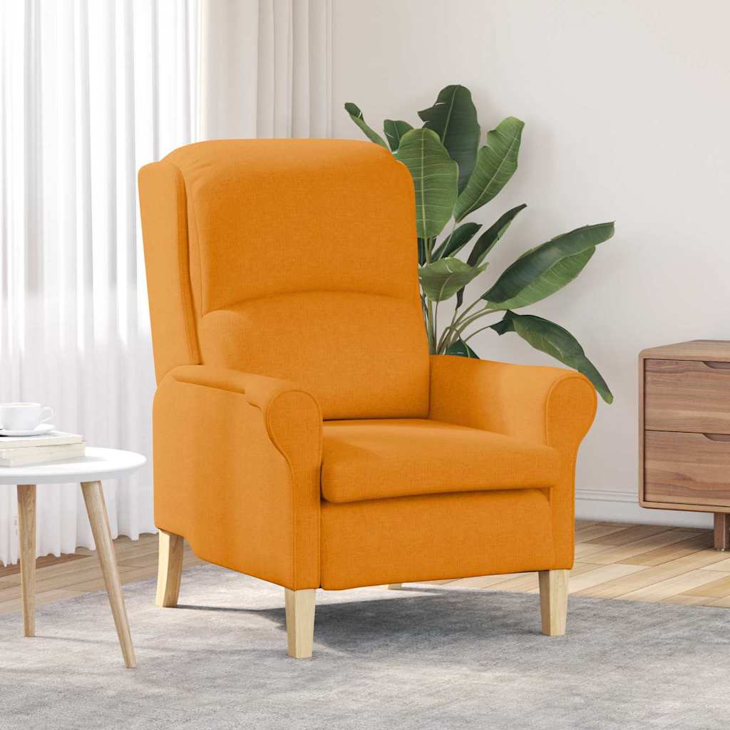 Fauteuil Donkergeel Stof is nu te koop bij PeponiXL, paradijselijk wonen!