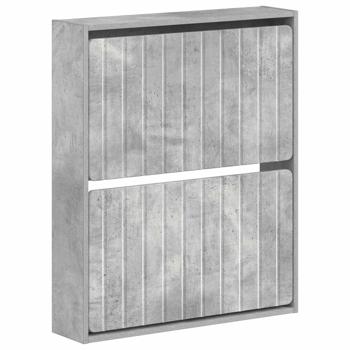 Wandgemonteerde Schoenkast ZWOLLE 71 x 17 x 86 cm Bewerkt hout is nu te koop bij PeponiXL, paradijselijk wonen!