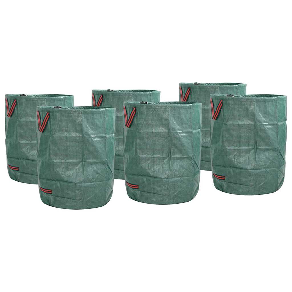 Tuinafvalzakken 12 pcs Groen 66 x 66 x 83,5 cm Polypropyleen is nu te koop bij PeponiXL, paradijselijk wonen!