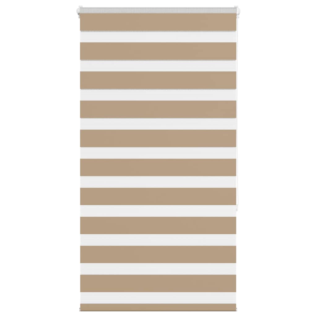 Zebra Blind 80x150 cm stofbreedte 75,9 cm polyester zandbruin is nu te koop bij PeponiXL, paradijselijk wonen!