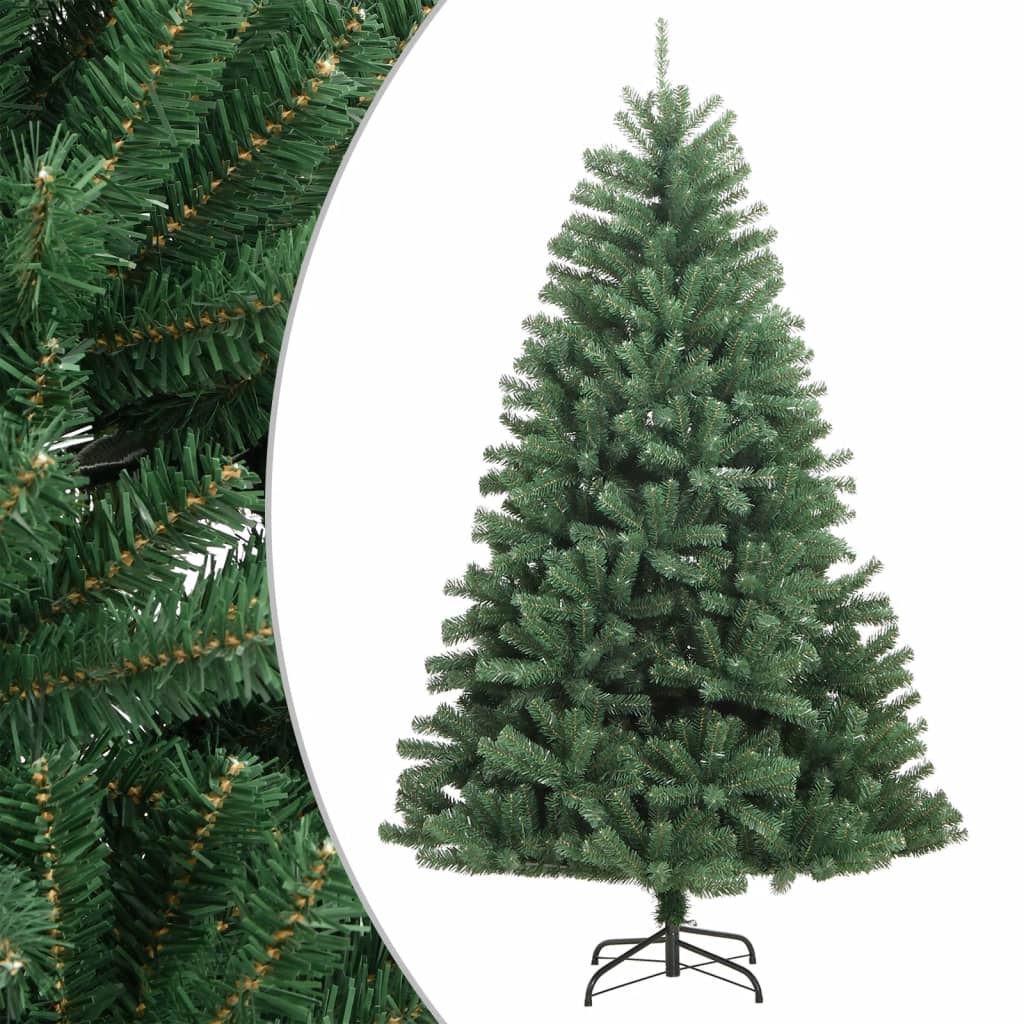 Kunstkerstboom met scharnieren en standaard 180 cm groen is nu te koop bij PeponiXL, paradijselijk wonen!