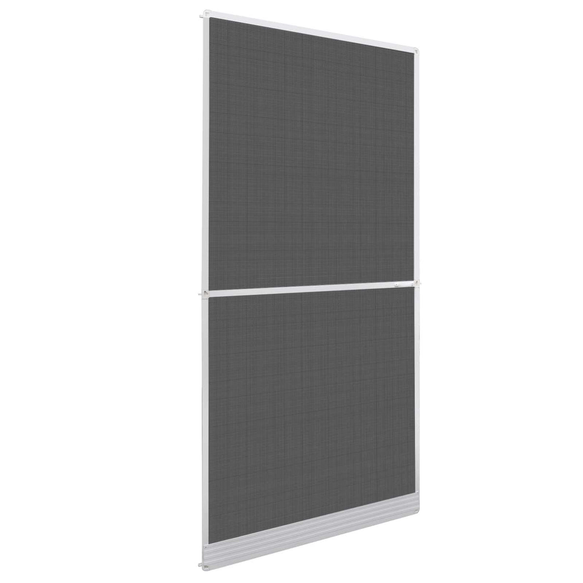 Scharnierend Insectenscherm Wit en zwart 100 x 215 cm is nu te koop bij PeponiXL, paradijselijk wonen!