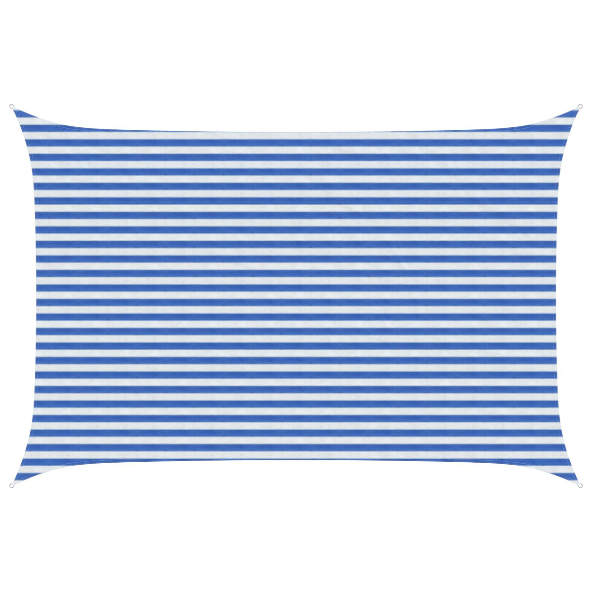 Zonneschaduwzeil Blauw en Wit 3 x 4 m HDPE is nu te koop bij PeponiXL, paradijselijk wonen!