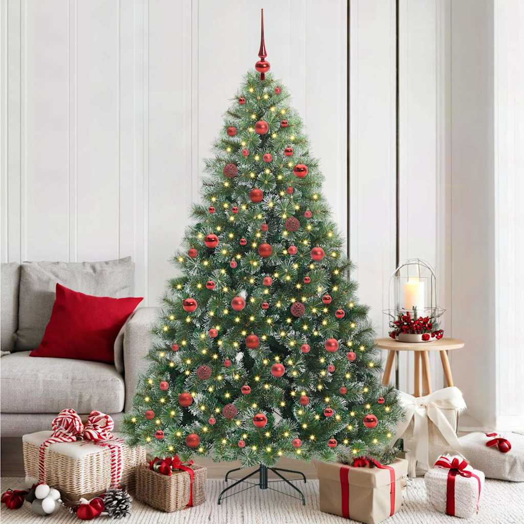 Kunstkerstboom met 300 LED met standaard Groen 180 cm PE en PVC is nu te koop bij PeponiXL, paradijselijk wonen!