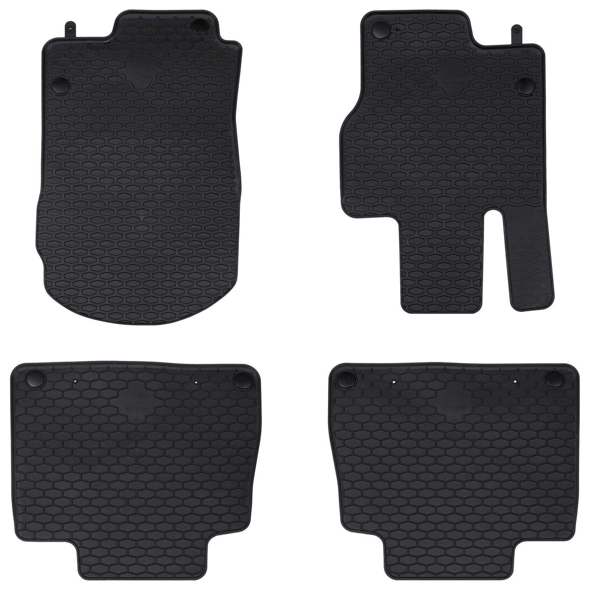 Autobodemmat 4 pcs Zwart Geschikt voor MB GLE , GLS 2019- is nu te koop bij PeponiXL, paradijselijk wonen!