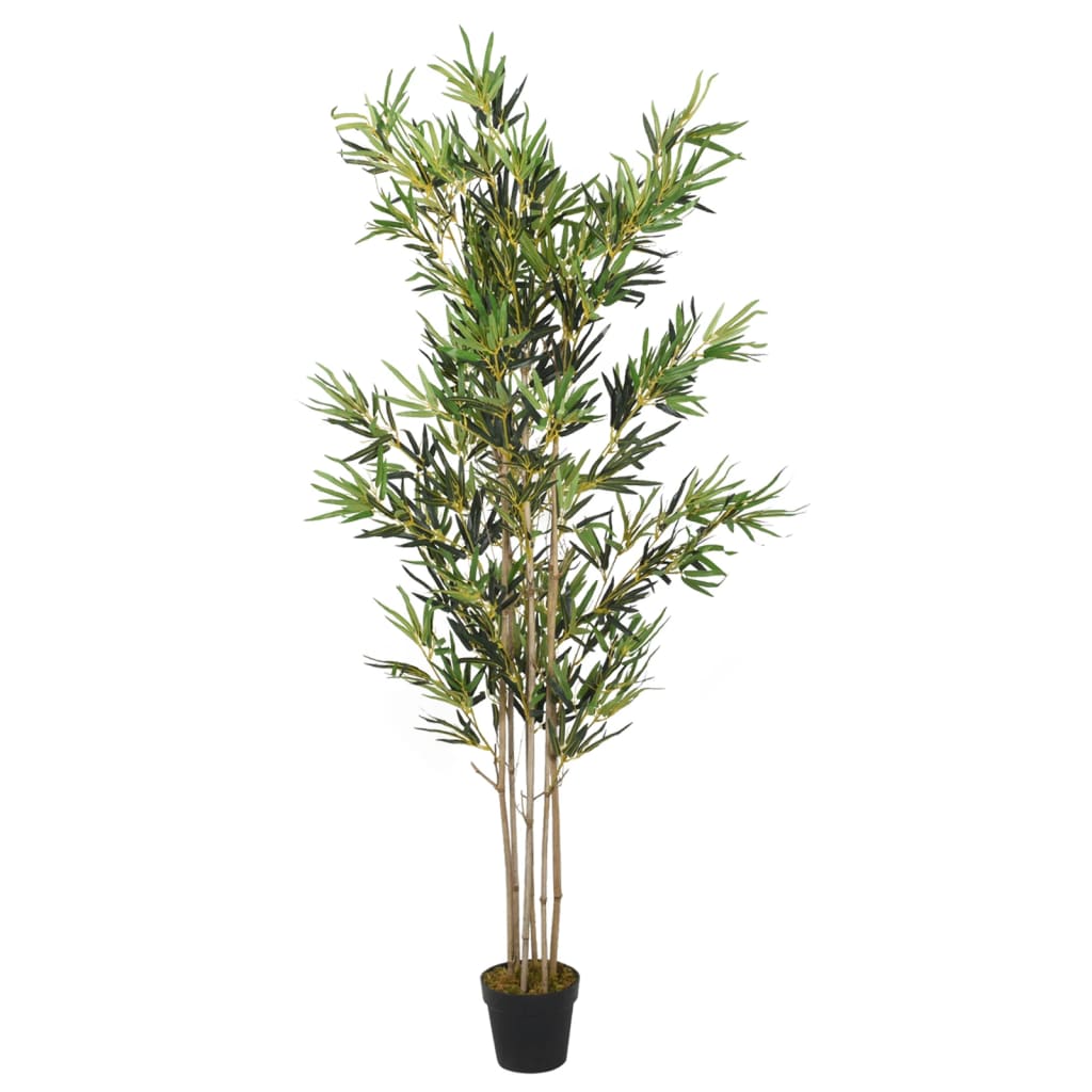 Kunstplant bamboe 1380 bladeren 200 cm groen is nu te koop bij PeponiXL, paradijselijk wonen!