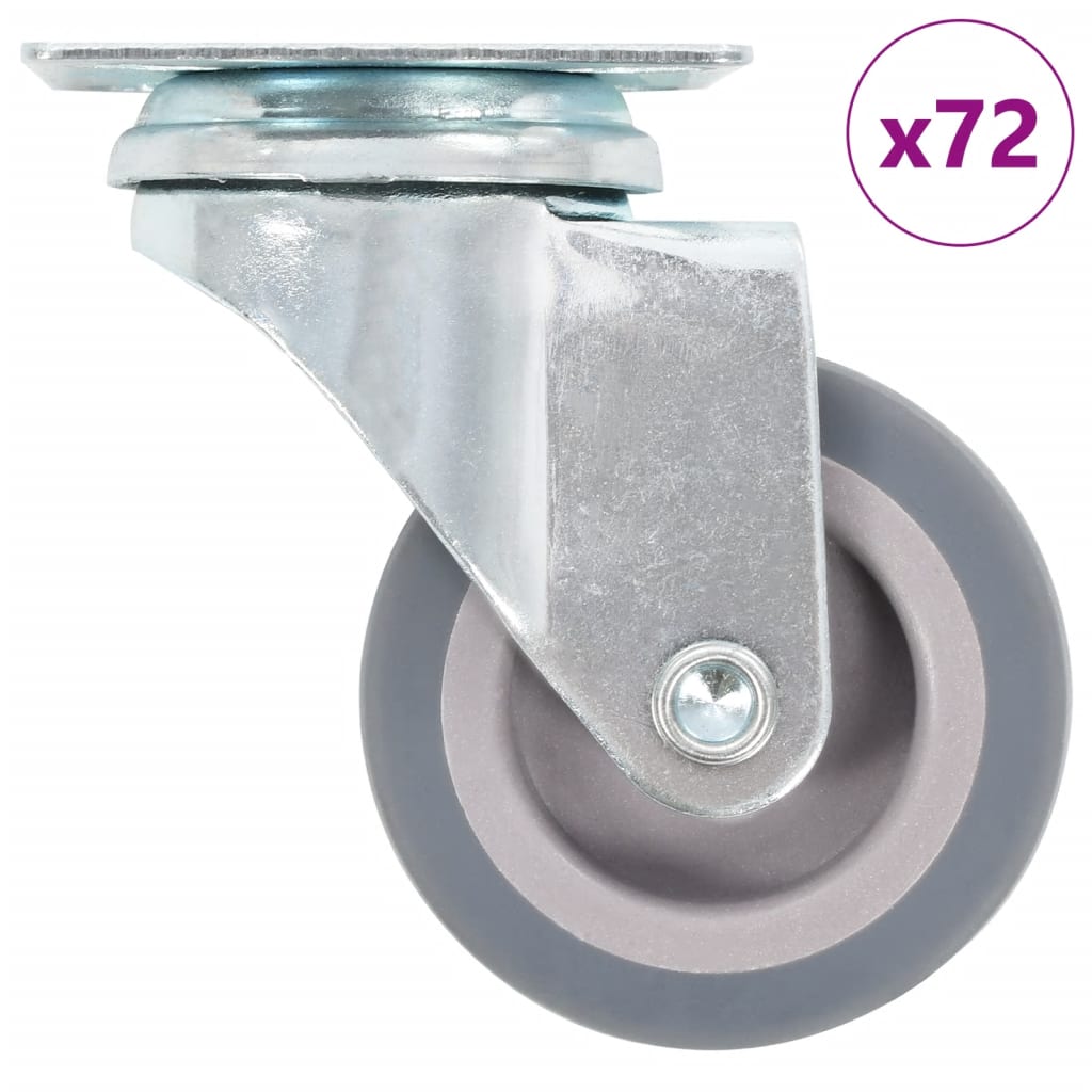 72 st Zwenkwielen 50 mm is nu te koop bij PeponiXL, paradijselijk wonen!