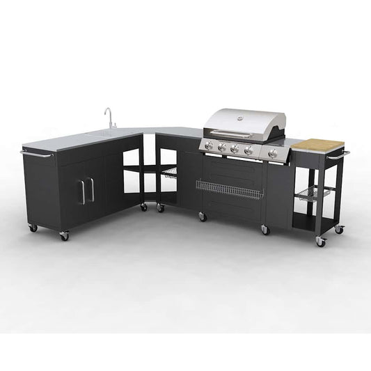Buitenkeuken Missouri 4 branders is nu te koop bij PeponiXL, paradijselijk wonen!