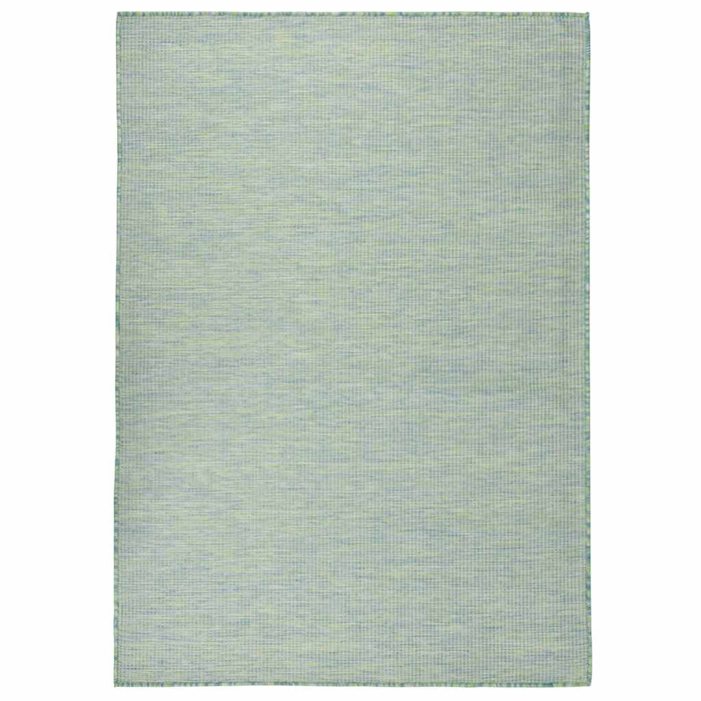 Buitenkleed platgeweven 200x280 cm turquoise is nu te koop bij PeponiXL, paradijselijk wonen!