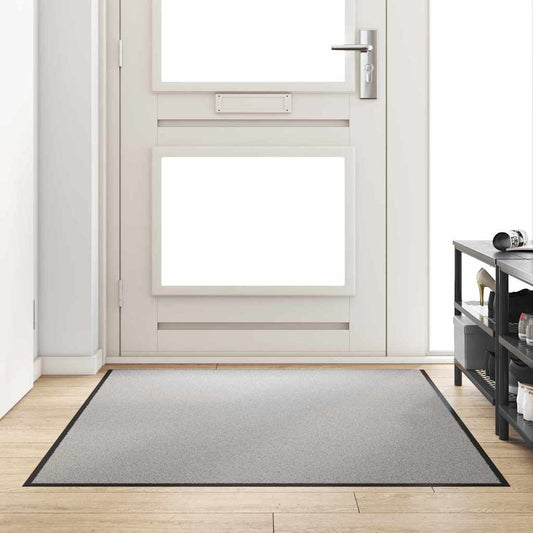 Deurmat Grijs en zwart 120 x 180 cm 100% Polyamide is nu te koop bij PeponiXL, paradijselijk wonen!