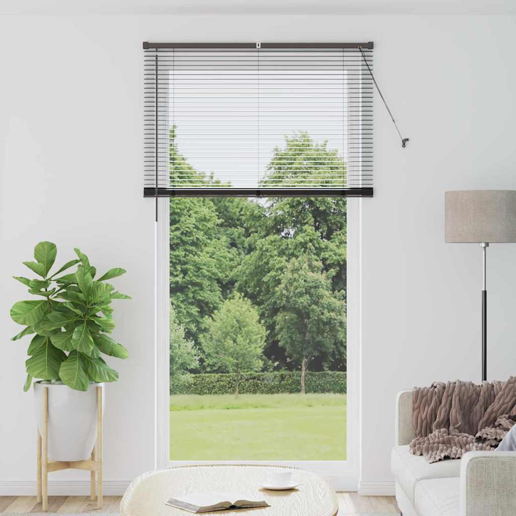 Venetiaanse Jaloezieën Zwart 220 x 115 cm Aluminium is nu te koop bij PeponiXL, paradijselijk wonen!