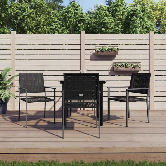 5-delige Tuinset poly rattan en staal is nu te koop bij PeponiXL, paradijselijk wonen!