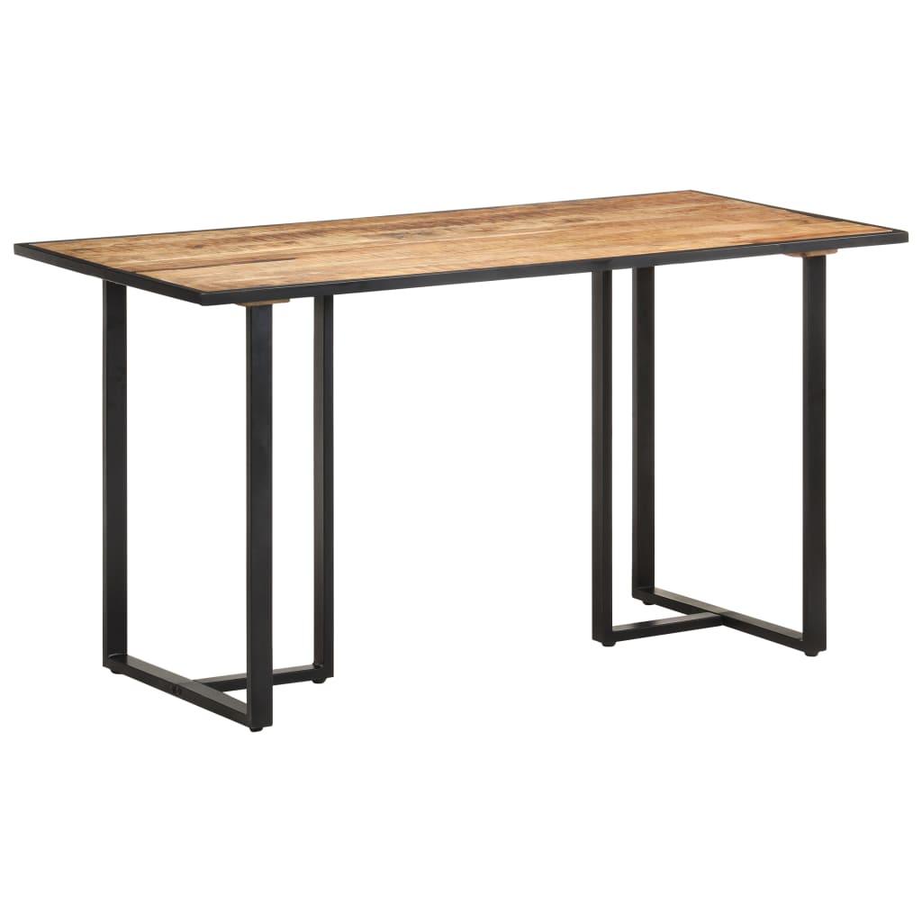 Eettafel 140 cm ruw mangohout is nu te koop bij PeponiXL, paradijselijk wonen!