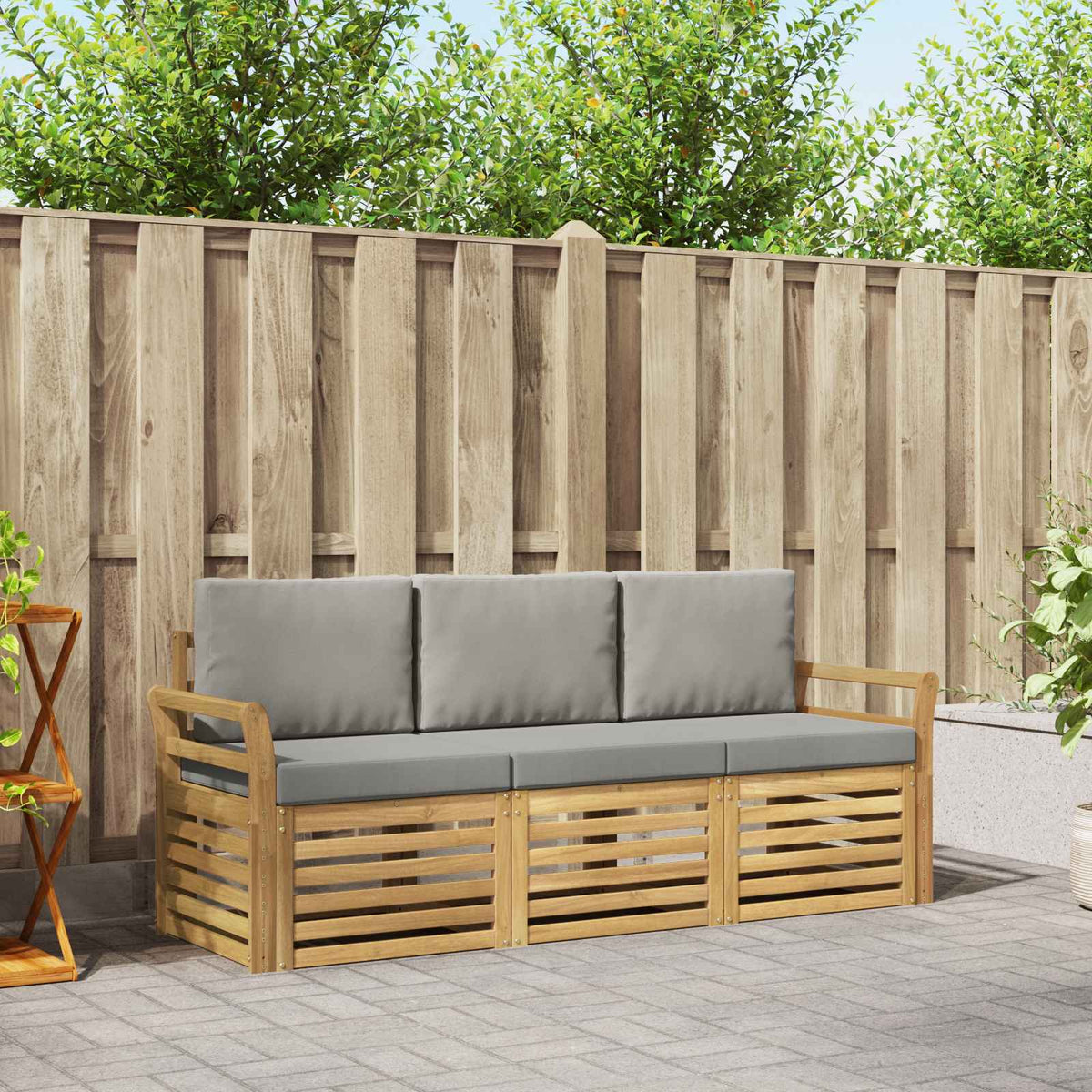 Sofa-Sets Massief Acaciahout is nu te koop bij PeponiXL, paradijselijk wonen!