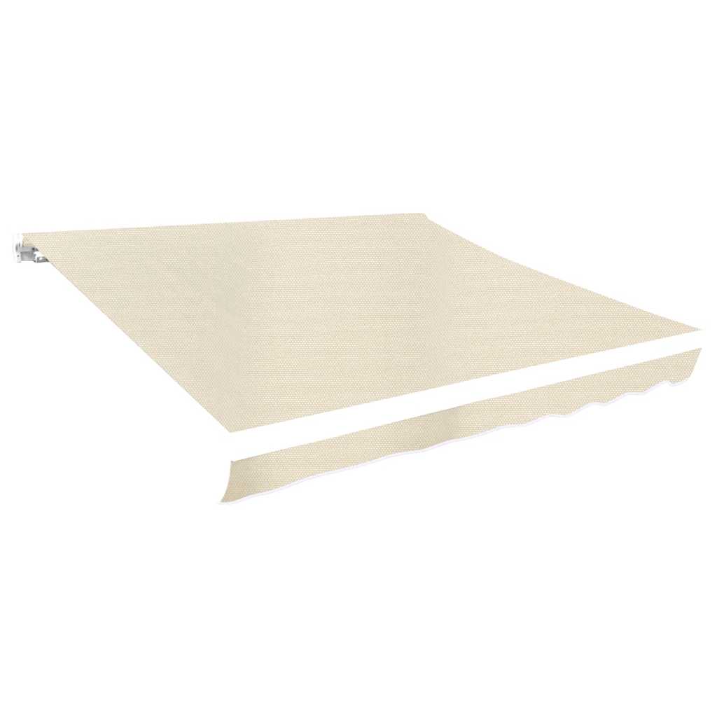 Vervangingsdoek voor luifel 3,5x2,5 m polyester crèmekleurig is nu te koop bij PeponiXL, paradijselijk wonen!