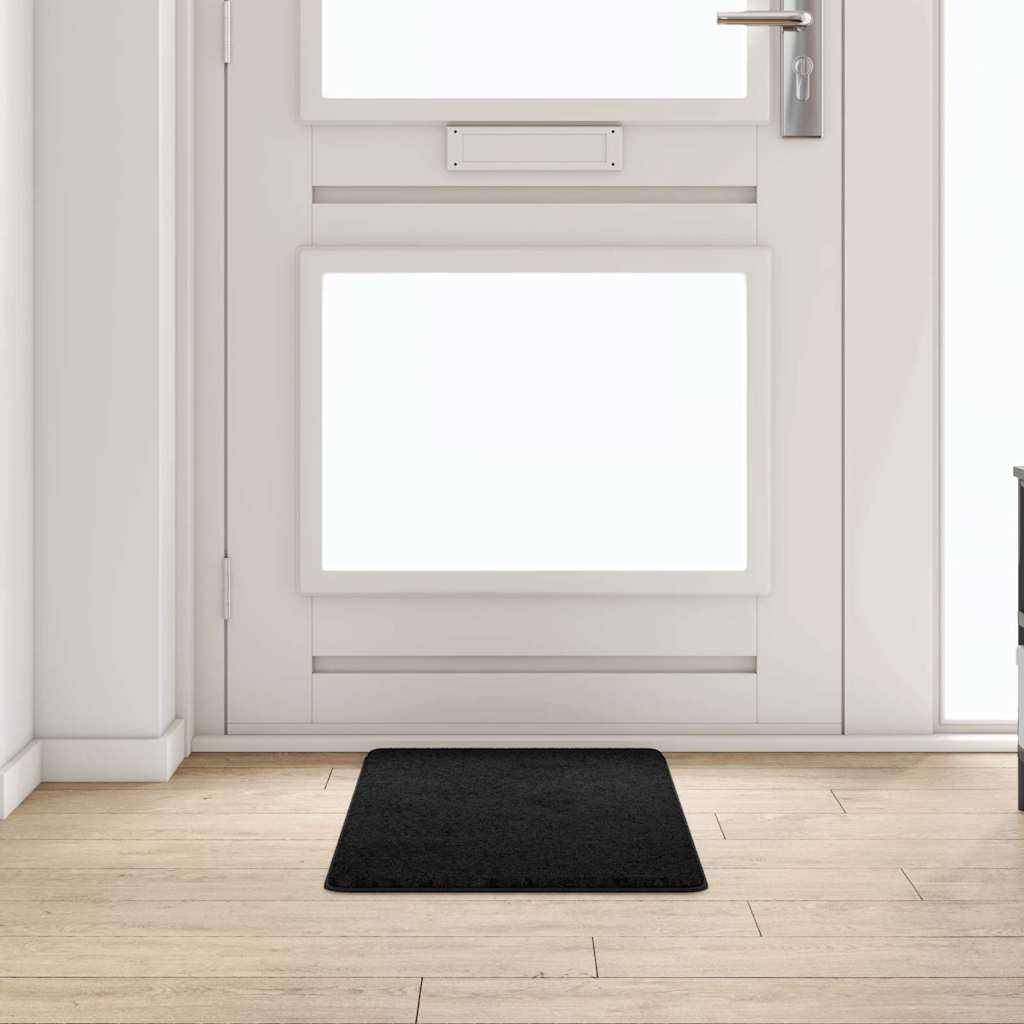 Tapijt Loper Zwart 50 x 100 cm 100% Polypropylene Tuft is nu te koop bij PeponiXL, paradijselijk wonen!