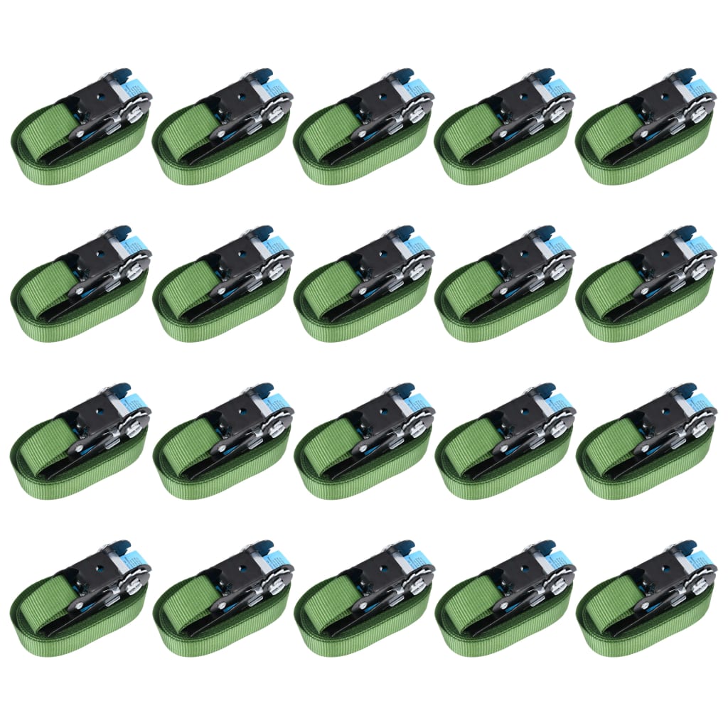 Spanbanden 20 st 800 daN 6 m groen is nu te koop bij PeponiXL, paradijselijk wonen!