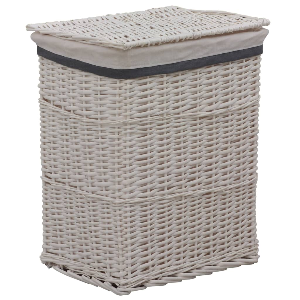 Wasmand wilgen wit is nu te koop bij PeponiXL, paradijselijk wonen!