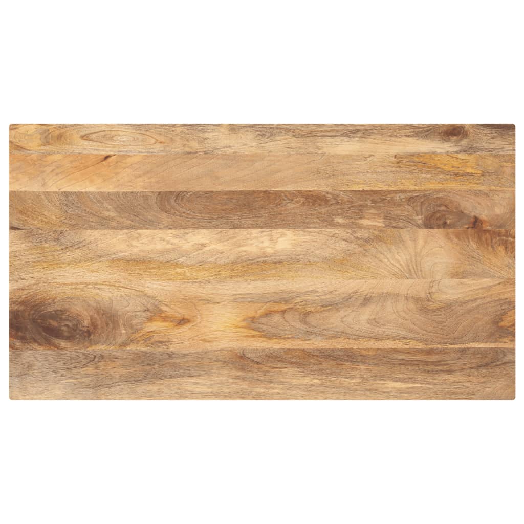 Tafelblad rechthoekig 100x70x2,5 cm massief mangohout is nu te koop bij PeponiXL, paradijselijk wonen!
