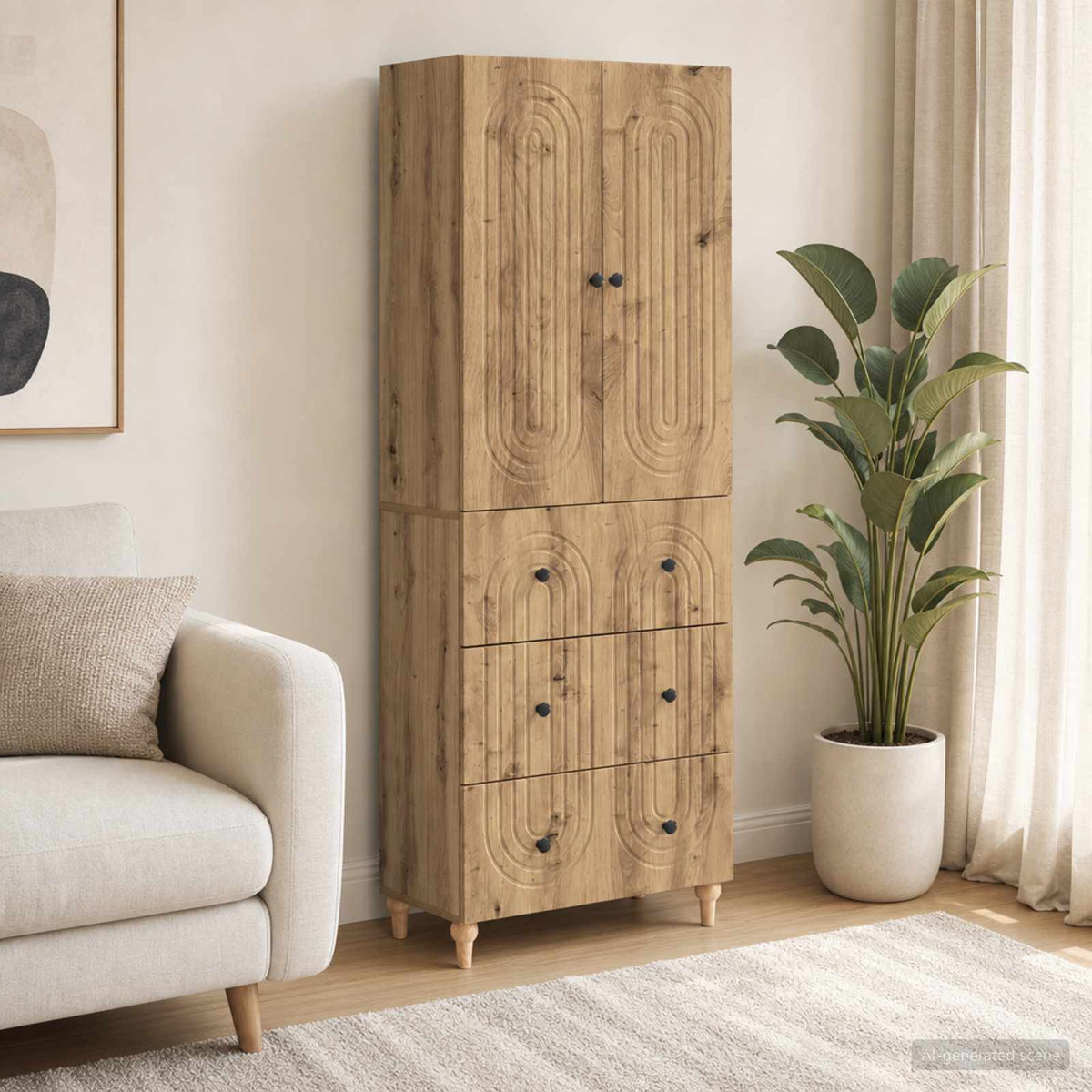 Kastenset 2 st Bewerkt hout is nu te koop bij PeponiXL, paradijselijk wonen!