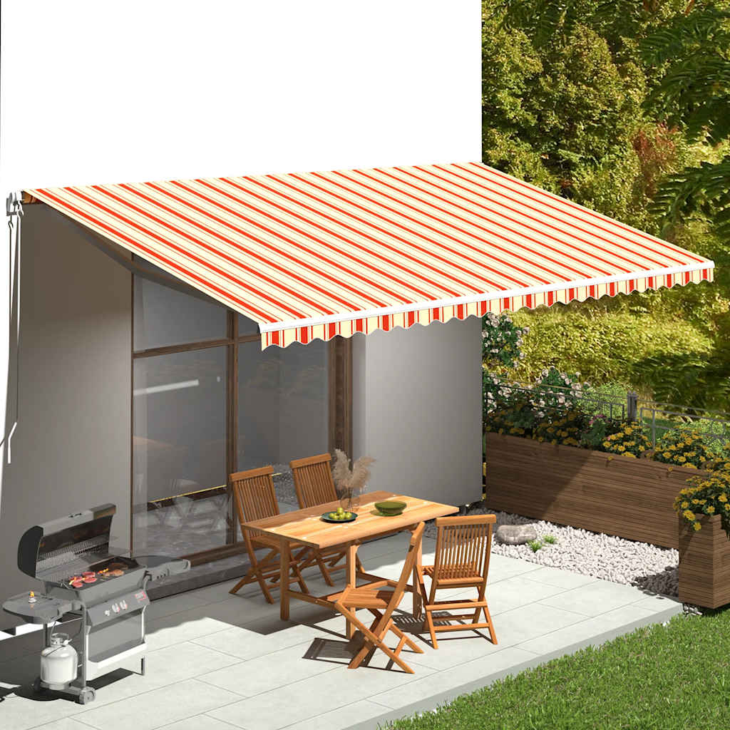 Vervangingsdoek voor luifel 6x3 m geel en oranje is nu te koop bij PeponiXL, paradijselijk wonen!
