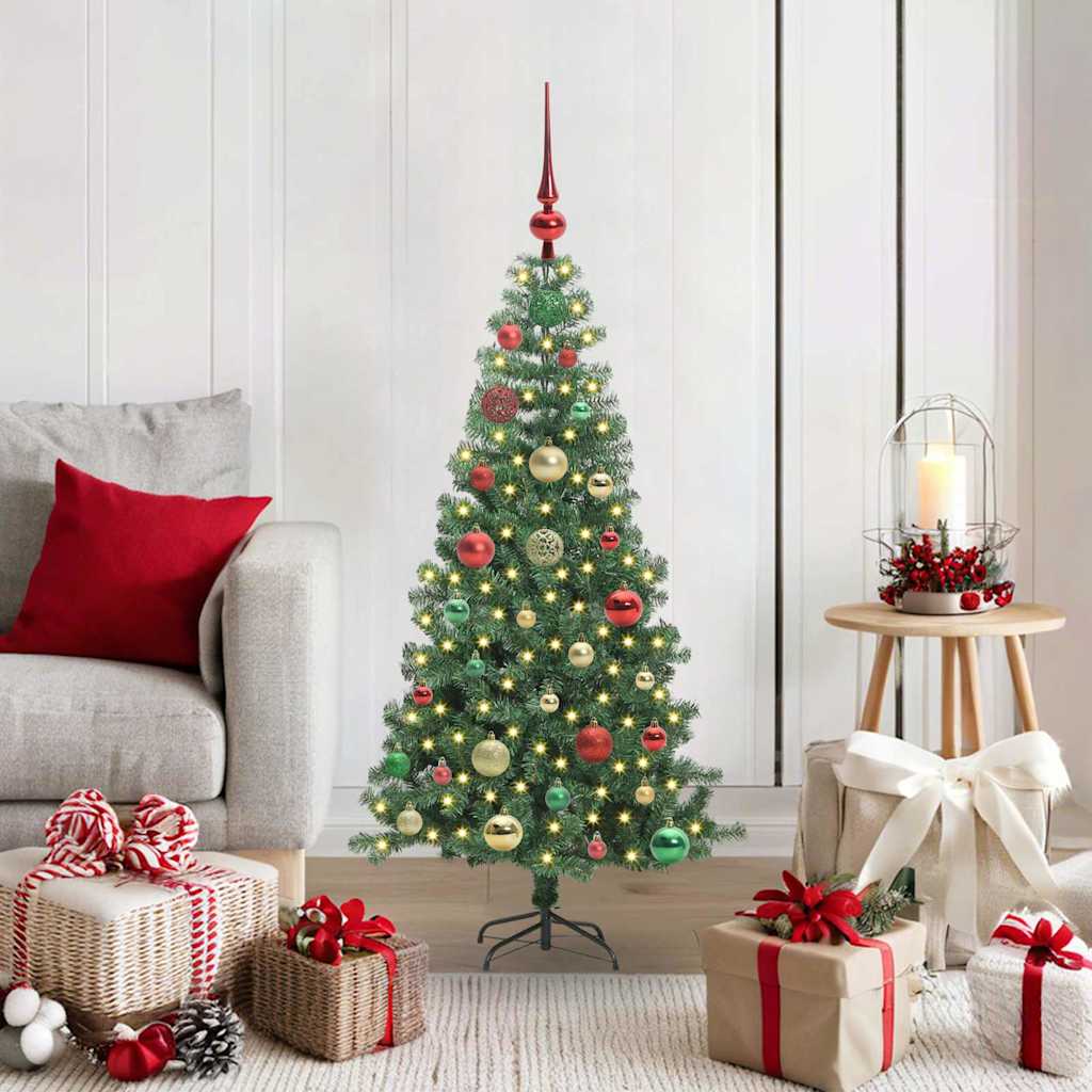 Kerstboom met 150 LED met standaard Groen 120 cm PVC is nu te koop bij PeponiXL, paradijselijk wonen!