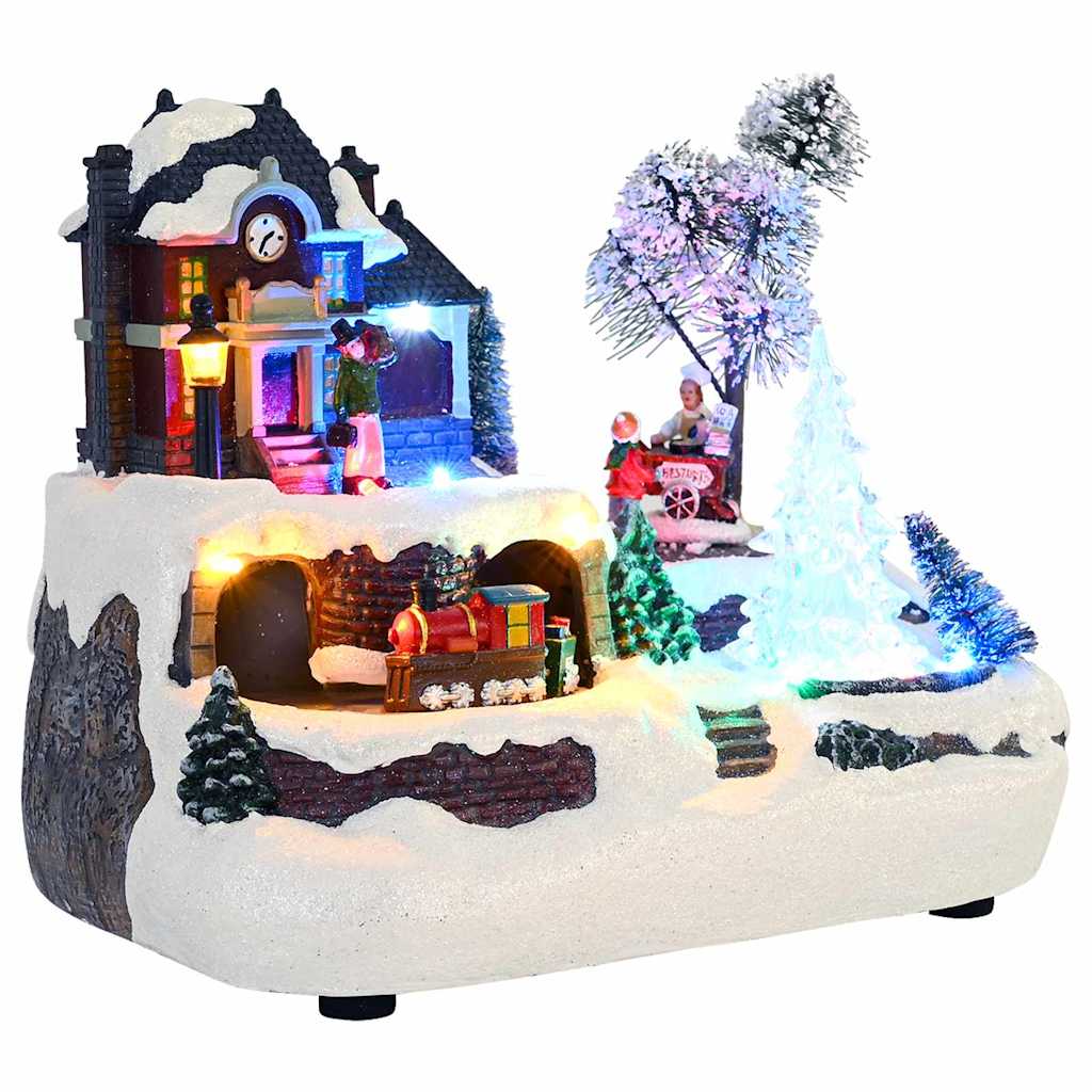 Kerst Tafelopstelling Multikleur 23,5 x 16 x 18,5 cm Kunststof is nu te koop bij PeponiXL, paradijselijk wonen!