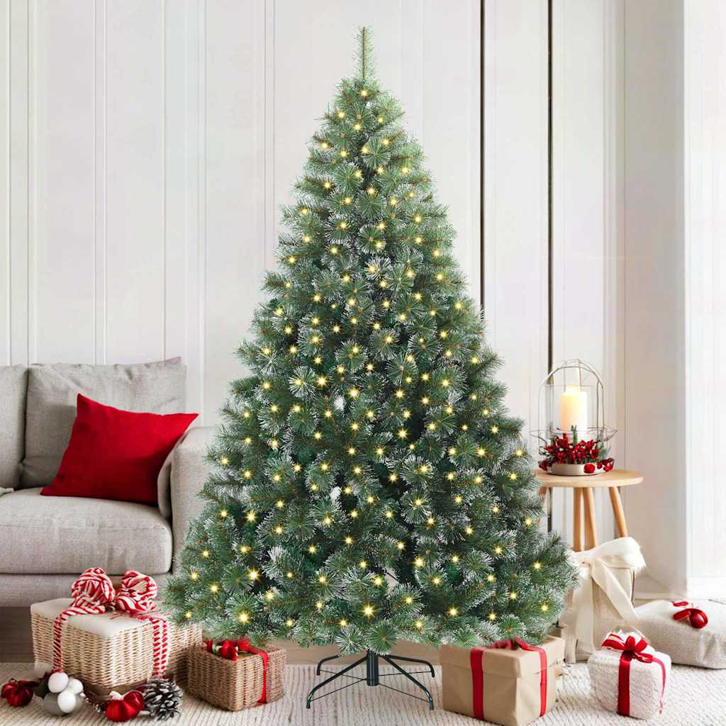 Kunstkerstboom met 300 LED met standaard Groen 180 cm PE en PVC is nu te koop bij PeponiXL, paradijselijk wonen!
