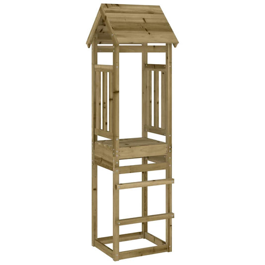 Speeltoren 52,5x46,5x206,5 cm geïmpregneerd grenenhout is nu te koop bij PeponiXL, paradijselijk wonen!